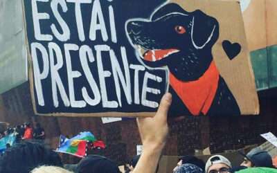 Con el negro Matapacos  ¡No!